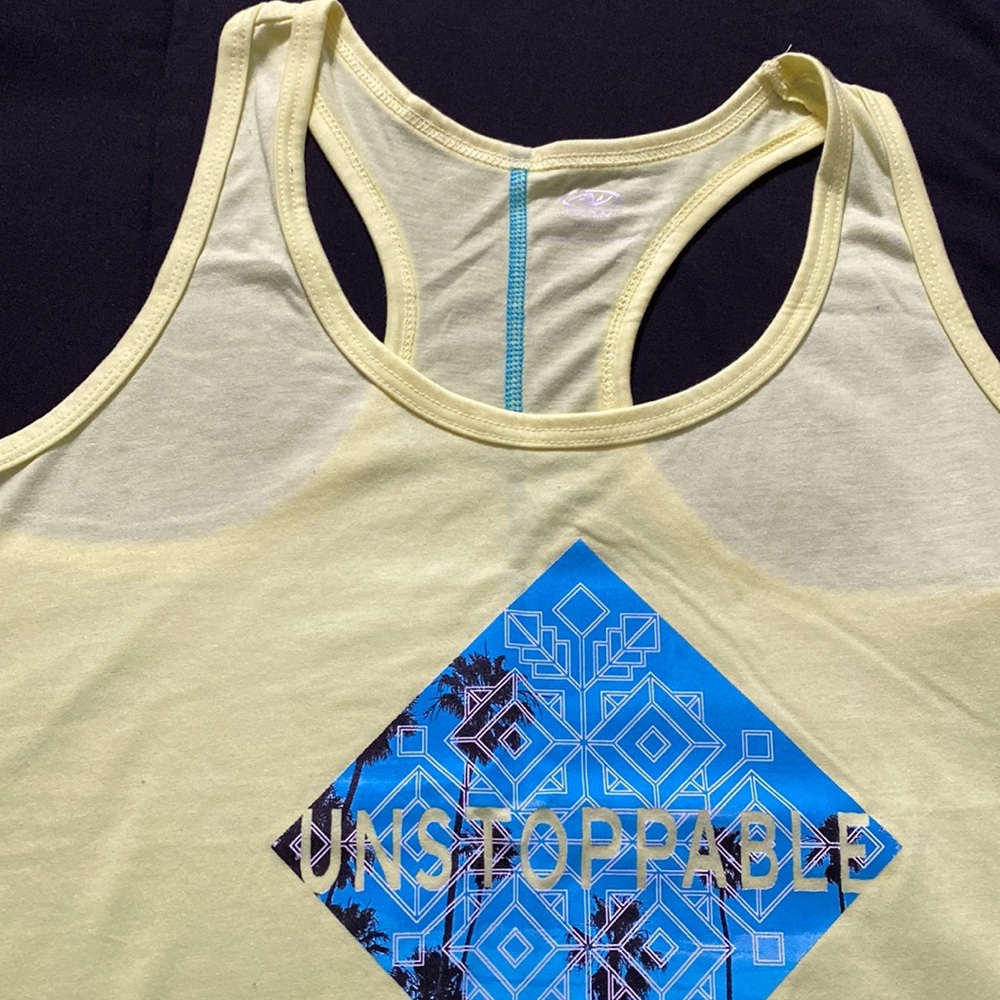 Yellow Workout Tee - Picture 2 of 4
